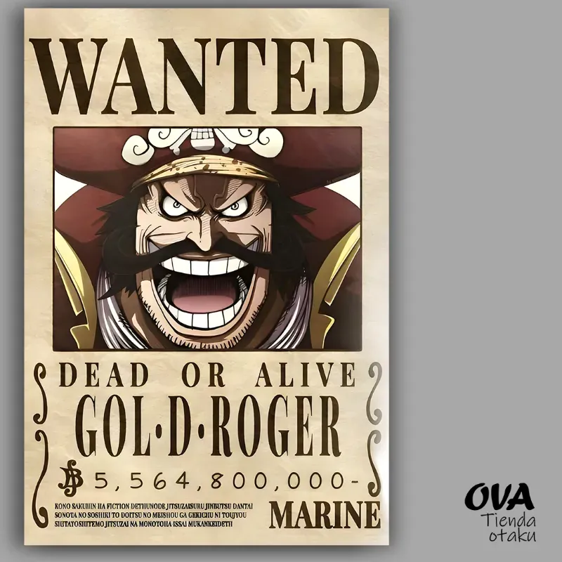  Cartel Gol D Roger (One Piece)