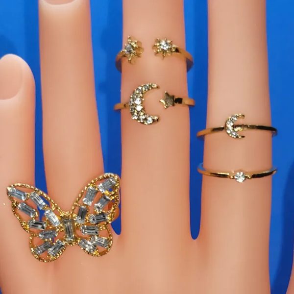 Set de anillos (5)