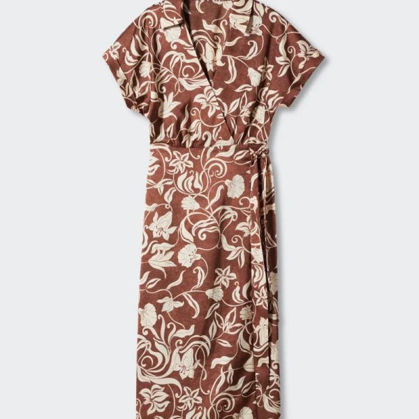 Vestido marrón