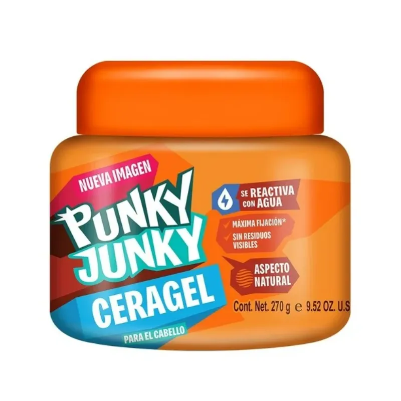 Ceragel Punky Junky Aspecto Natural