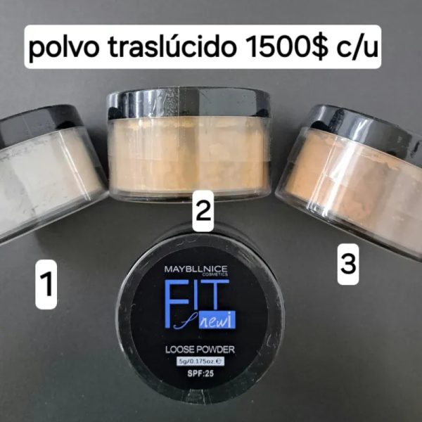 Polvo traslúcido