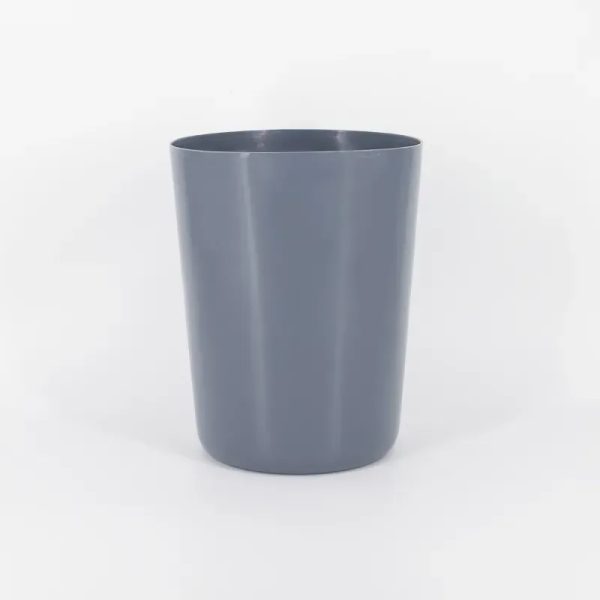 PAPELERA RESINA GRIS ZEST