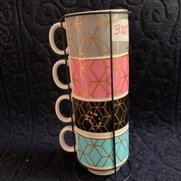 Set tasas de cafe de colores