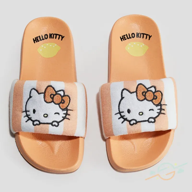 Chancletas naranjas H&M