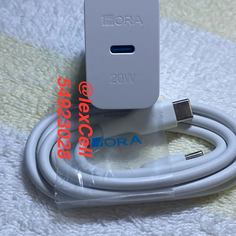 Juego de Cargador Carga Rápida 20 watt