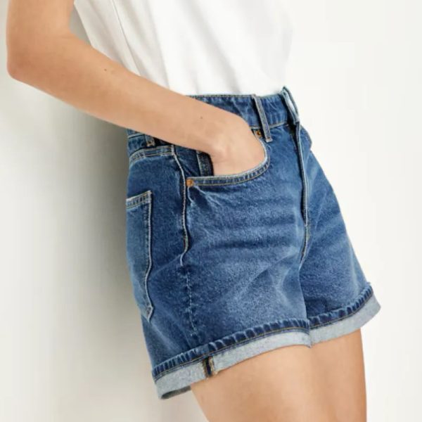 Short Mezclilla H&M