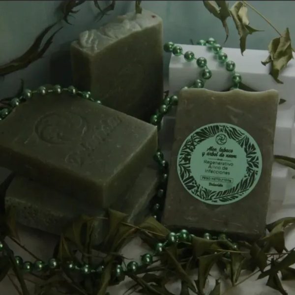 Jabón de Aloe, Tabaco y Neem