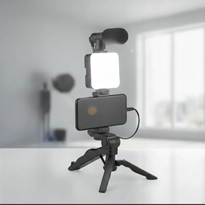 Kit de vlogging para teléfono inteligente