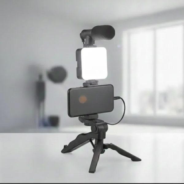 Kit de vlogging para teléfono inteligente