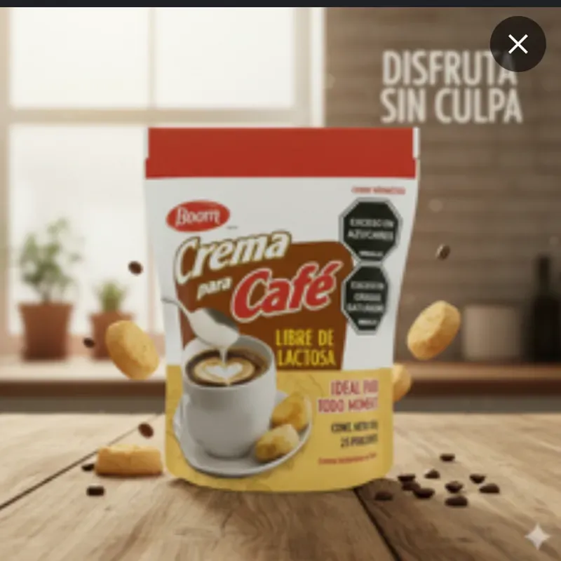Crema para café