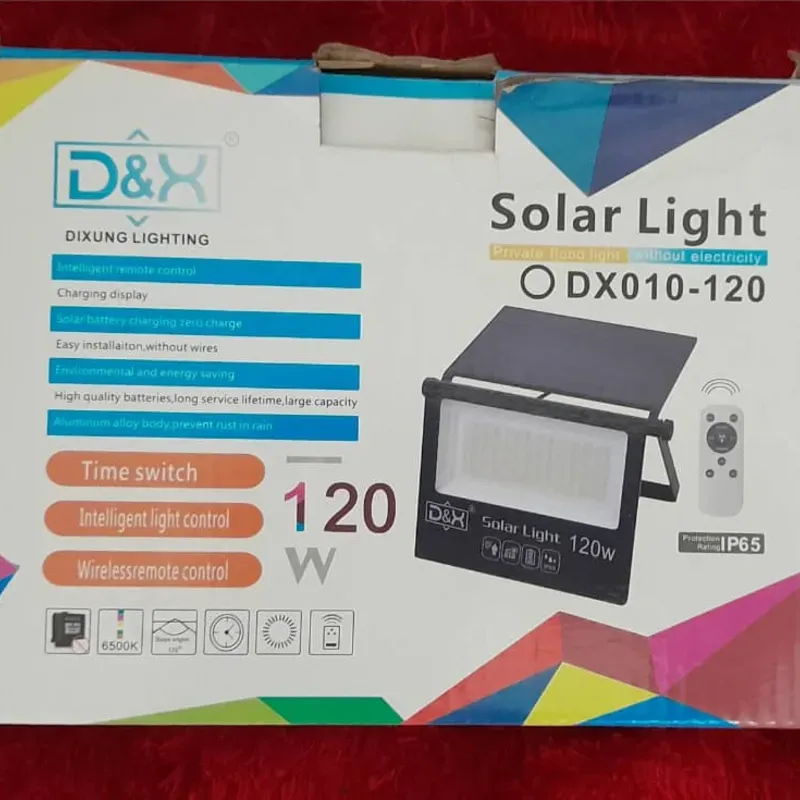 Luz solar 120 W