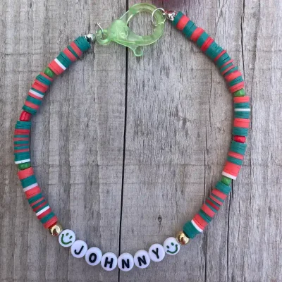 Collar para mascotas de fimo.