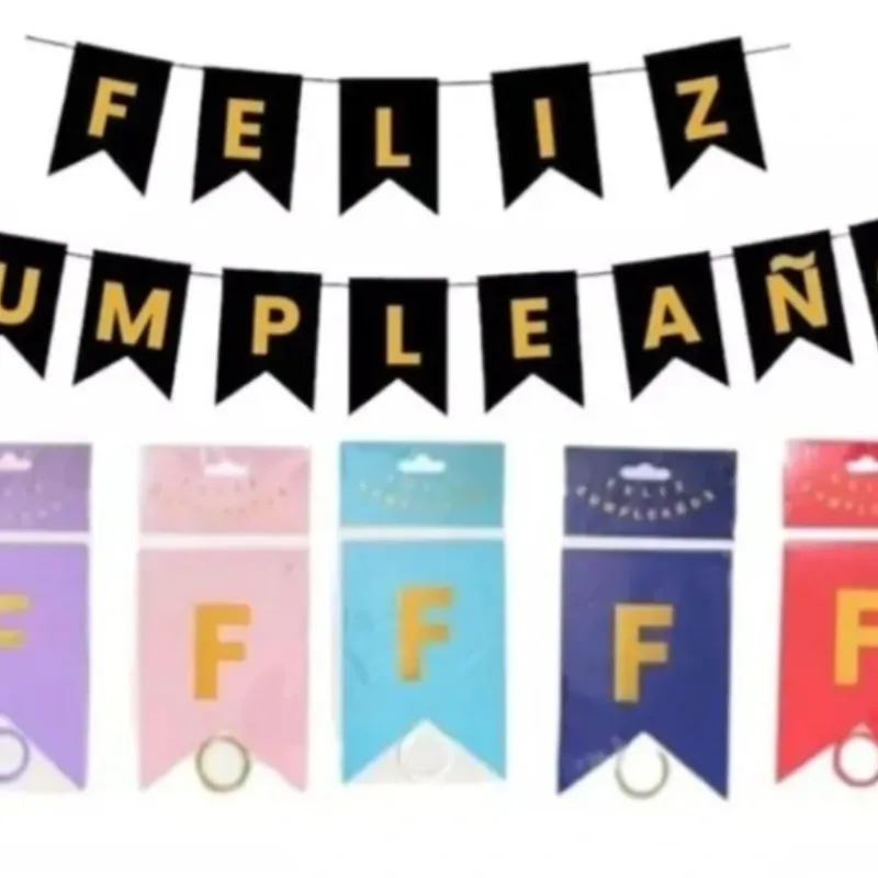Cadenetas Feliz Cumpleaños