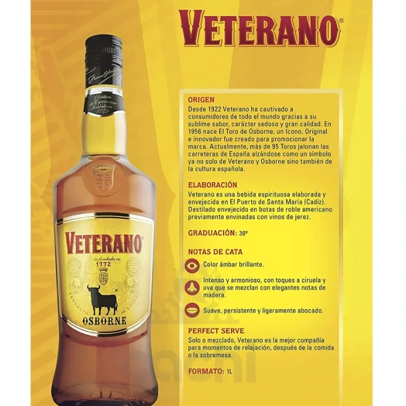 Brandy Osborne Solera Veterano 700ml c(509.02)