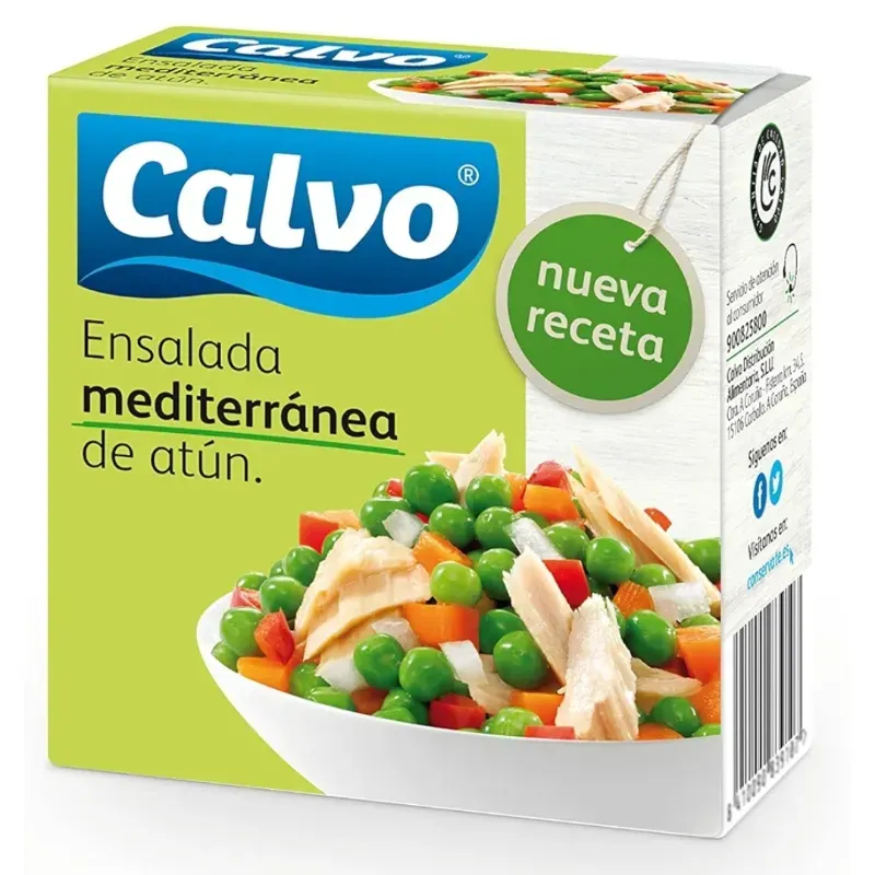ENSALADA MEDITERRANEA DE ATÚN 150GR