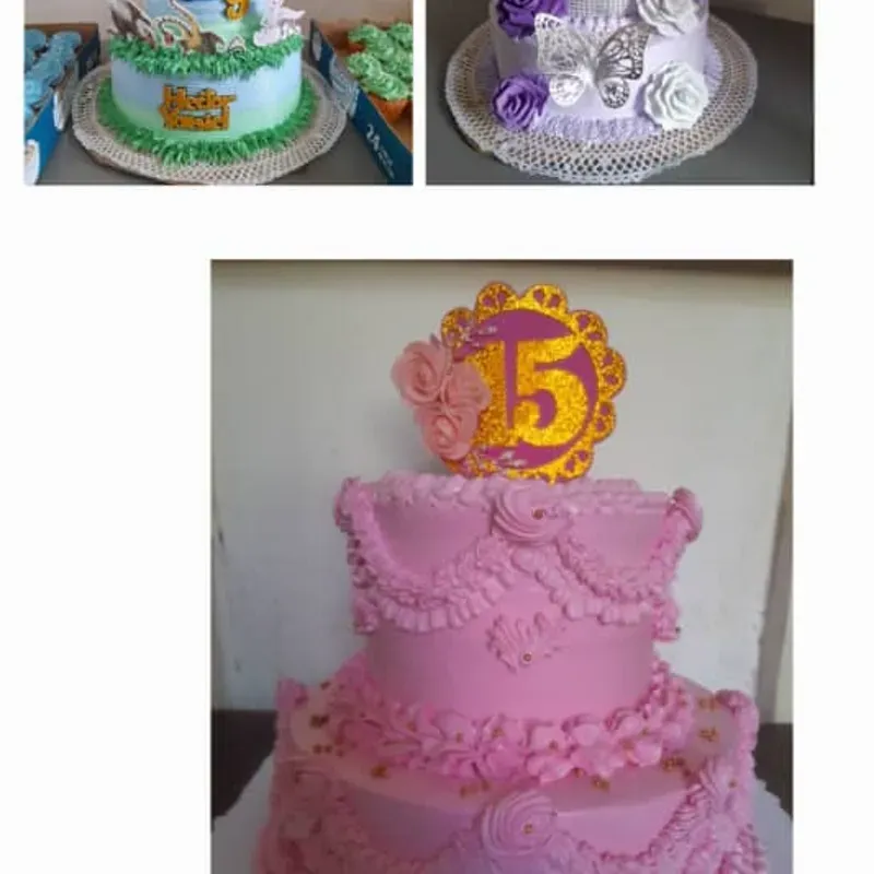 Dos niveles grande (relleno crema de chocolate o guayaba) a su elección