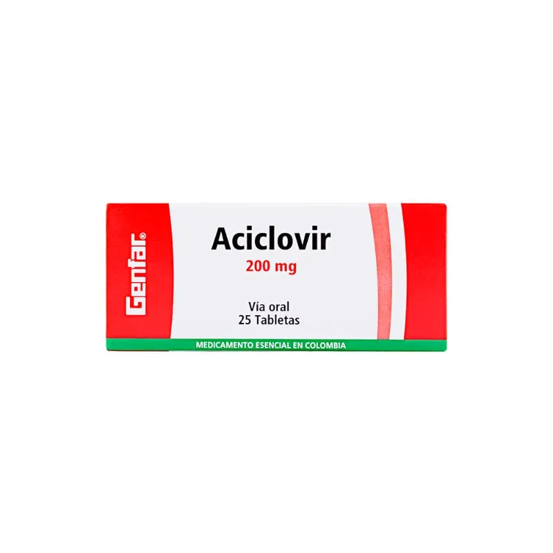 Aciclovir 200mg-10tab