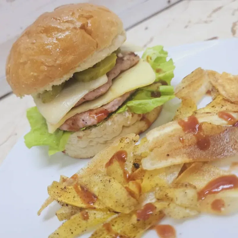 Doble Cheese Burguer