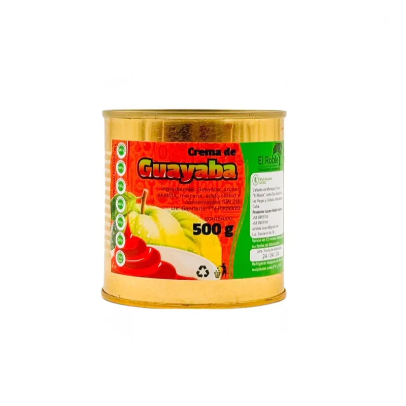 Crema de Guayaba "El Roble" 500gr