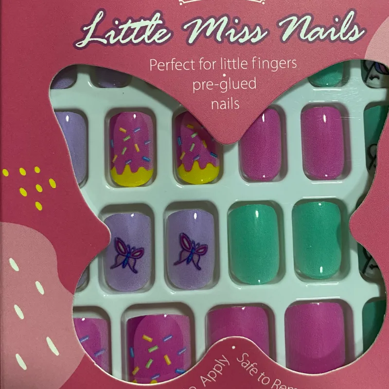 Set de uñas $3 USD