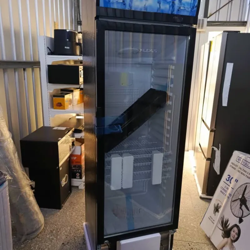 Nevera Exhibidora Vertical Milexus 13.5 Pies