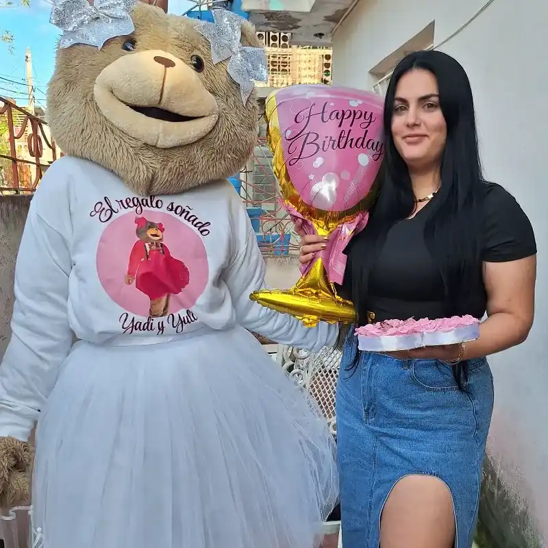 Entrega con  animación 