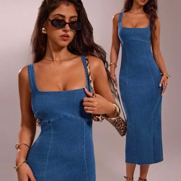 Vestido de mesclilla