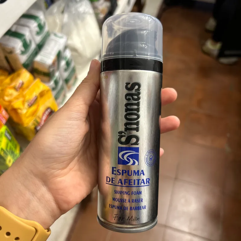 Espuma de afeitar