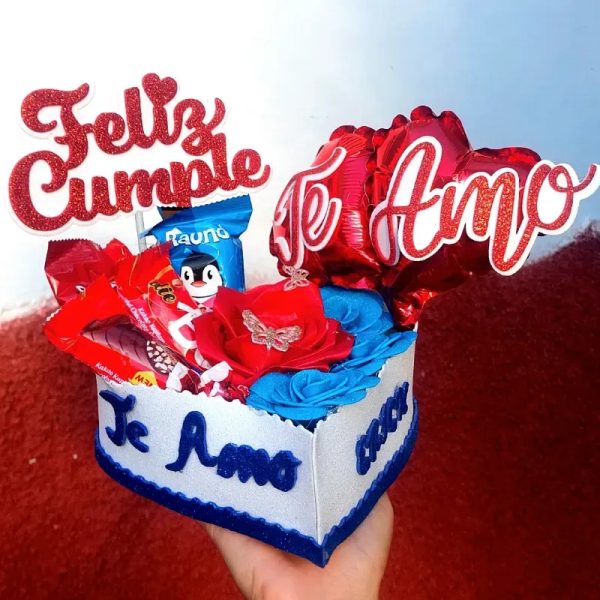 Regalo en forma de corazon