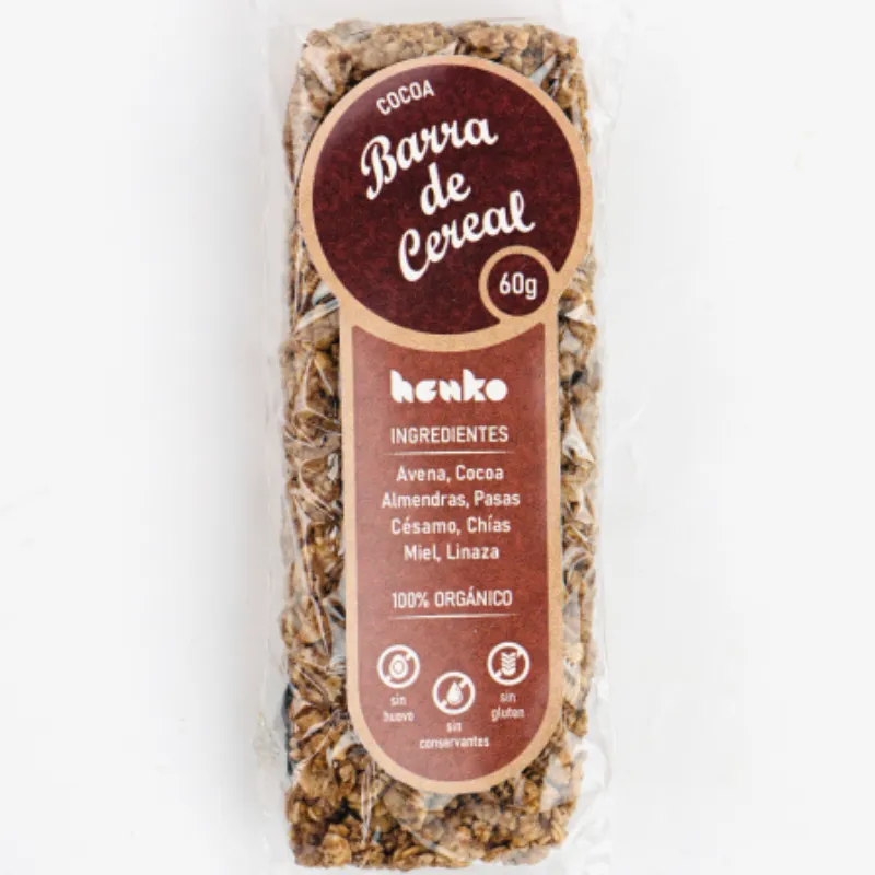 Barra de cereal de cocoa ( 60g )
