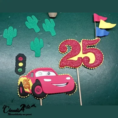 Cake topper (Rayo McQueen)