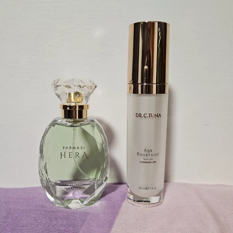 Perfume Hera y Serum hidratante