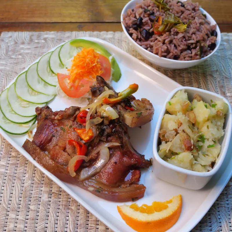 Chuletas al carbón