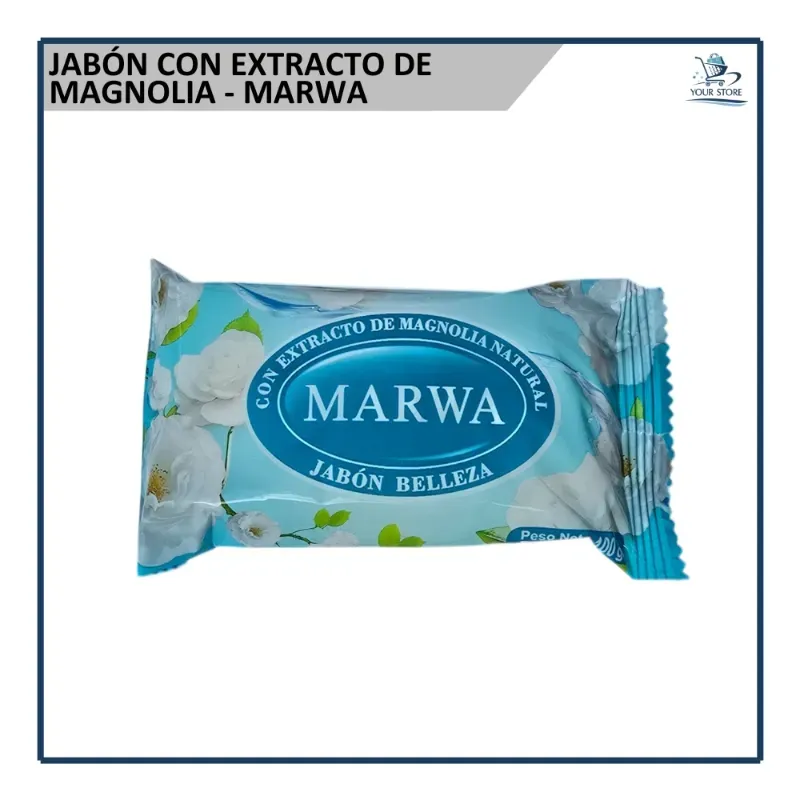 Jabón Belleza de Magnolia - Marwa (100g)