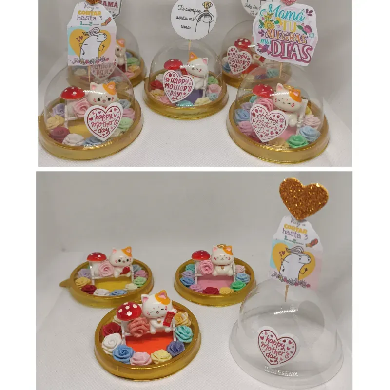 Domos con Gaticos de la suerte 