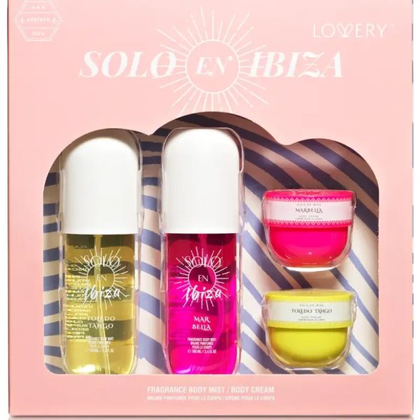 Conjunto de colonia y crema