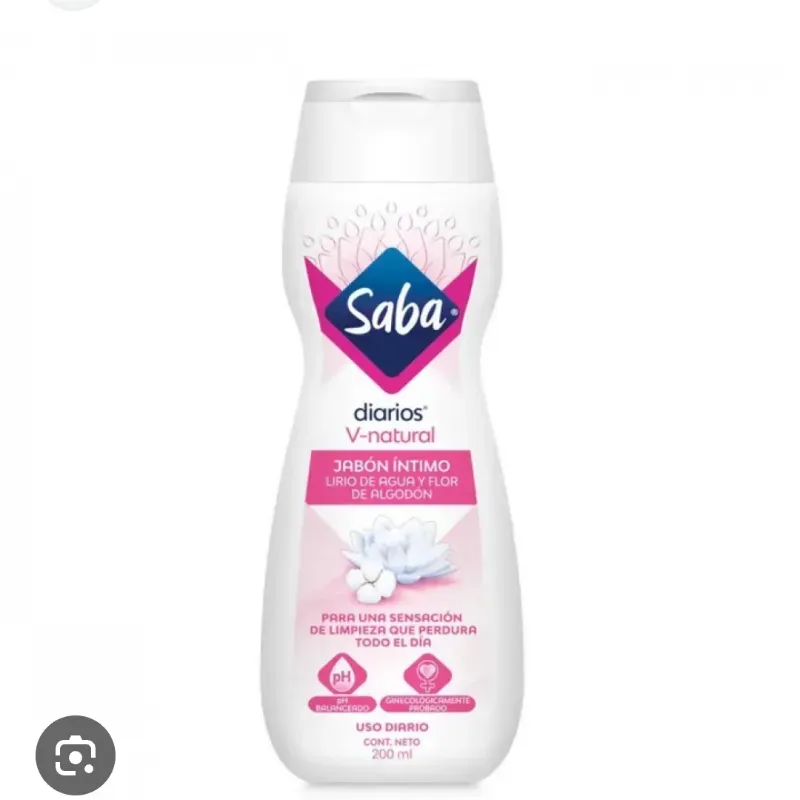 JABON INTIMO SENSITI-V LIRIO DE AGUA Y FLOR DE ALGODÓN 200ML