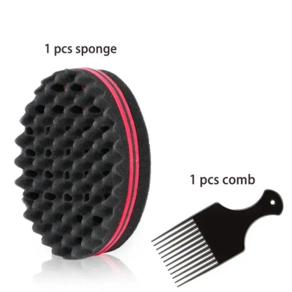 Kit de esponja definidoras + peineta