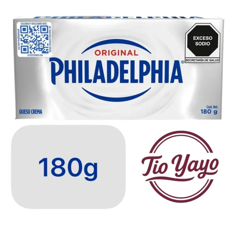 Queso de Crema Philadelphia 180g