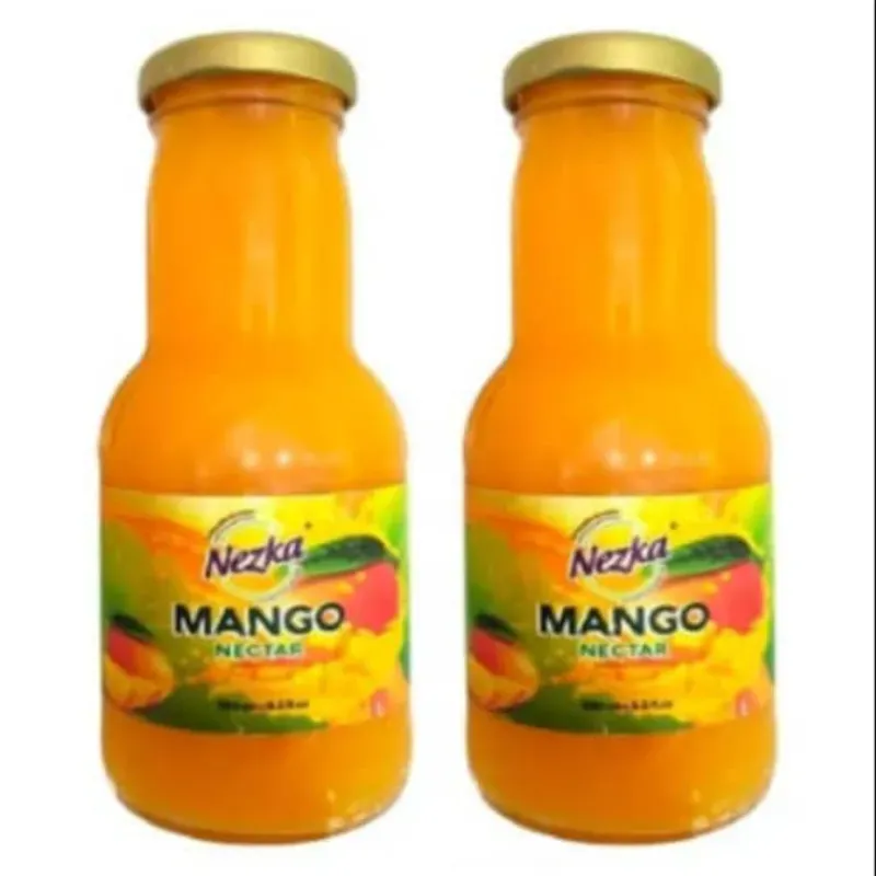 Jugo de mango botella cristal