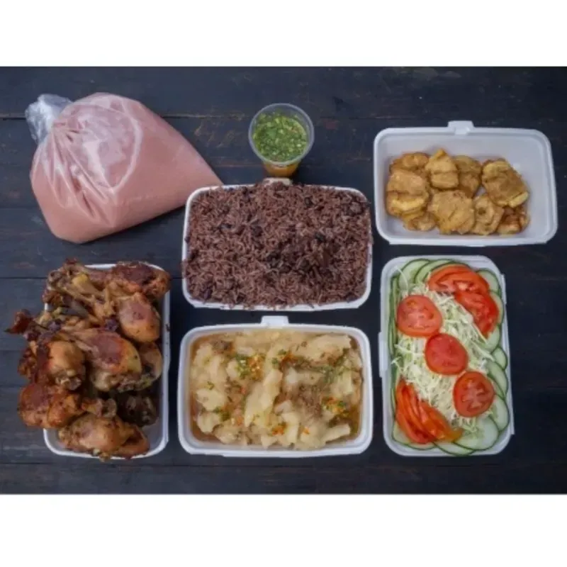 Combo para 10 personas de pollo asado