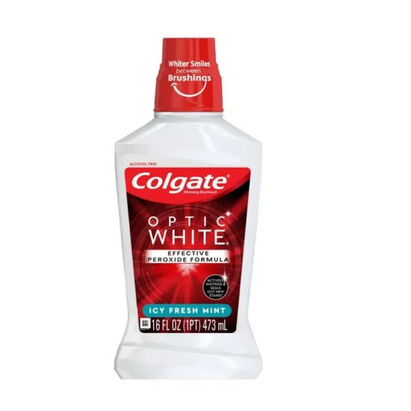 Enjuague bucal Colgate Optic White