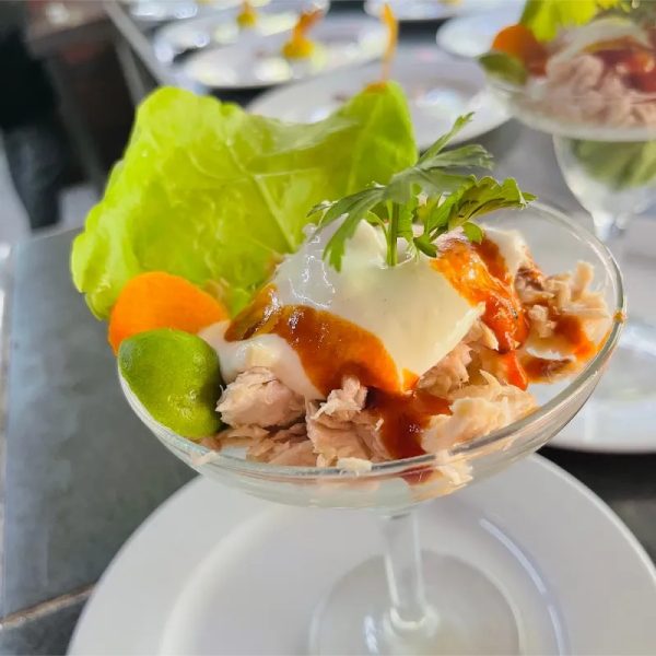 Cóctel de pescado
