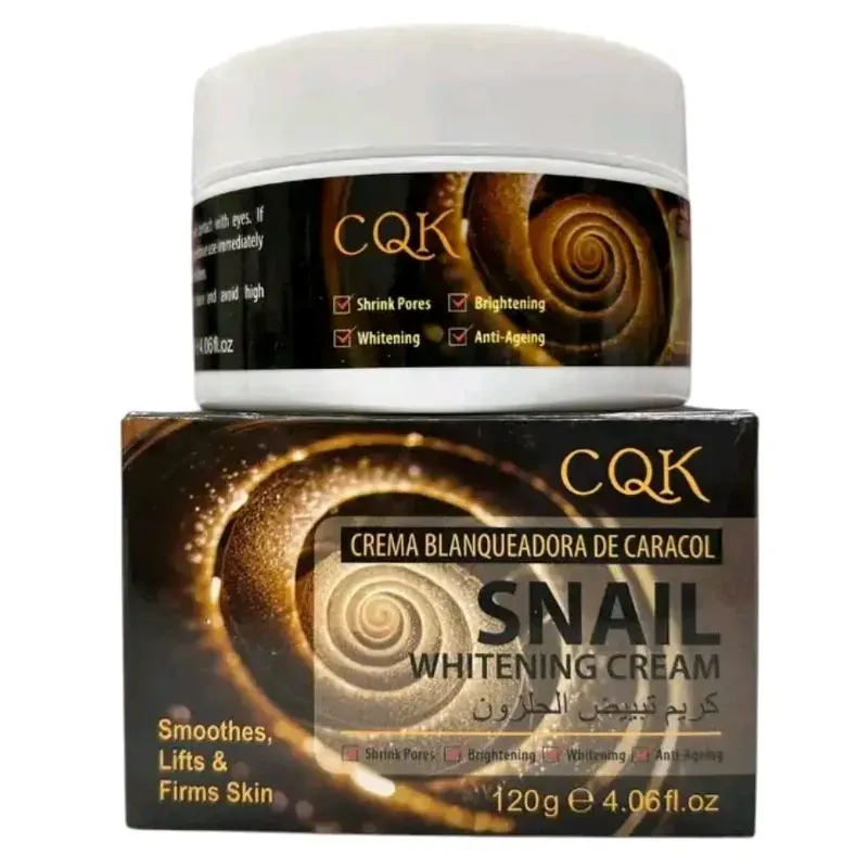 Crema CQK con baba de caracol 