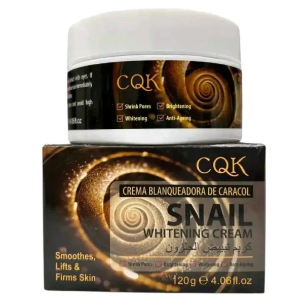 Crema CQK con baba de caracol 