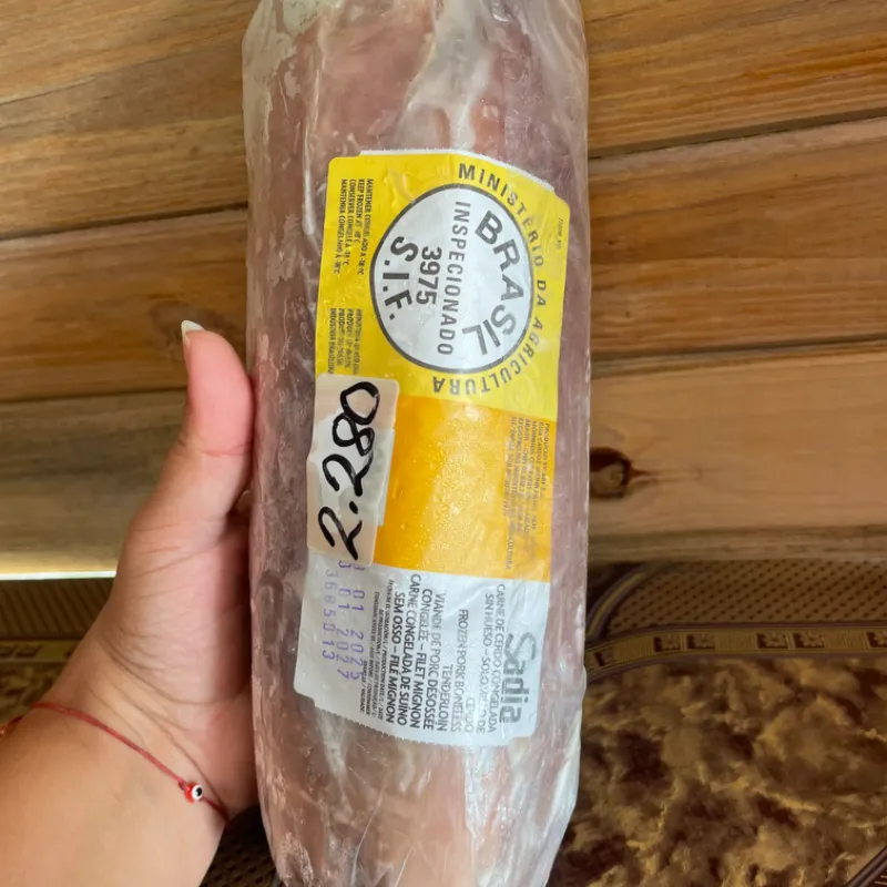 Solomillo de cerdo 2.5 a 2.7 lb