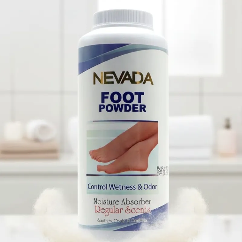 Talco para pies