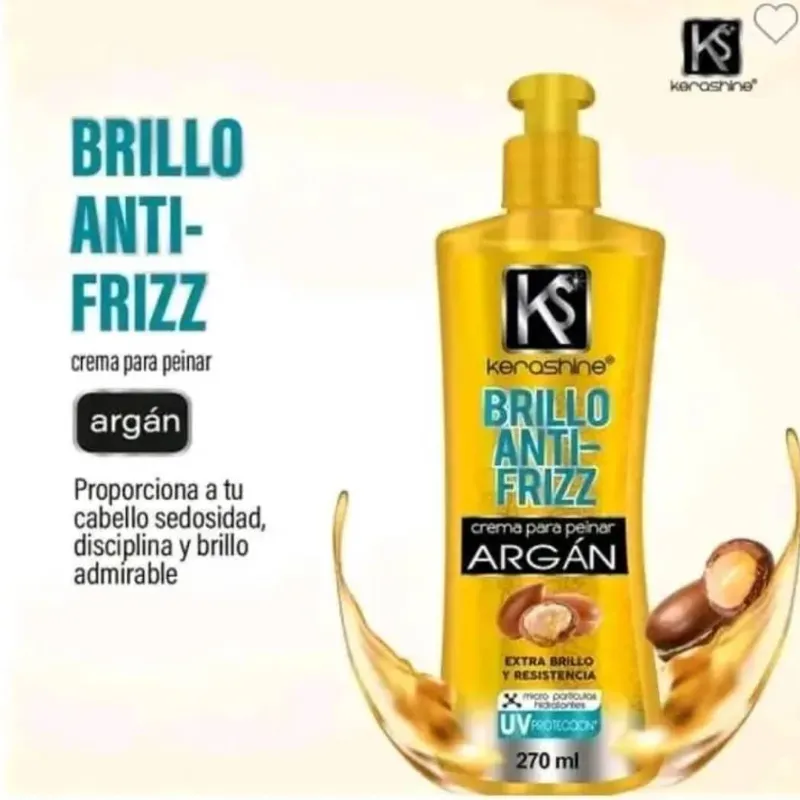 CREMA PARA PEINAR ANTI FRIZZ CON PROTECCION UV 