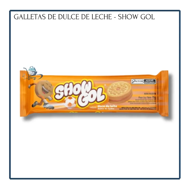 Galletas de Dulce de Leche - Show Gol (76g)