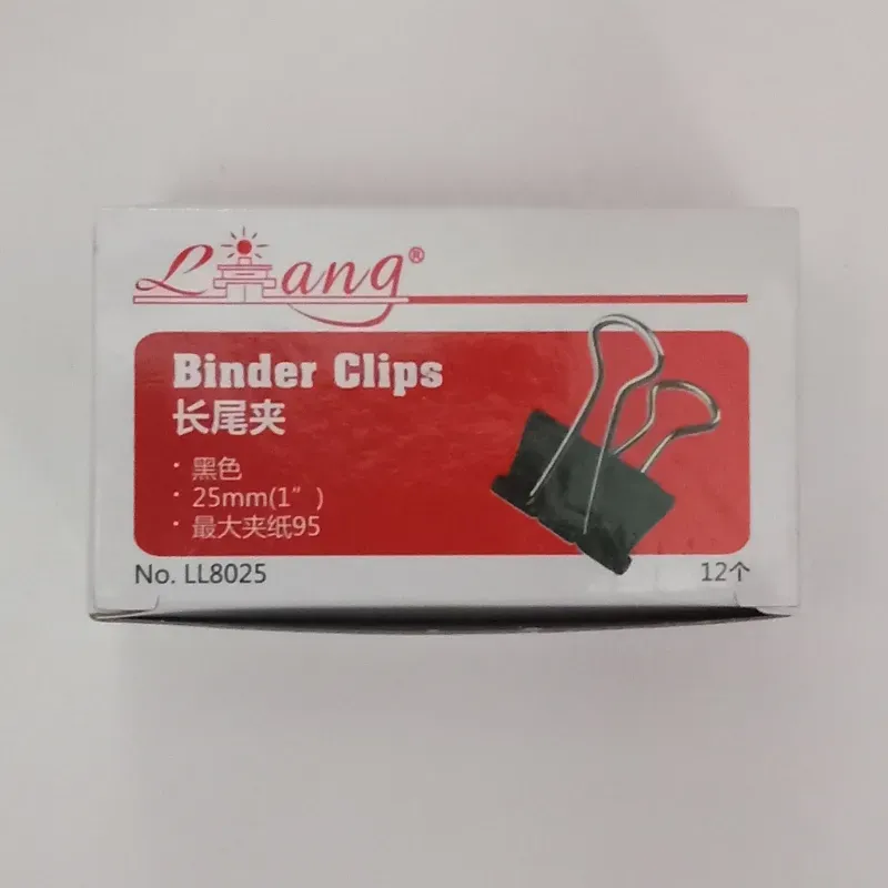 Caja de clip sujetador para papel 25mm